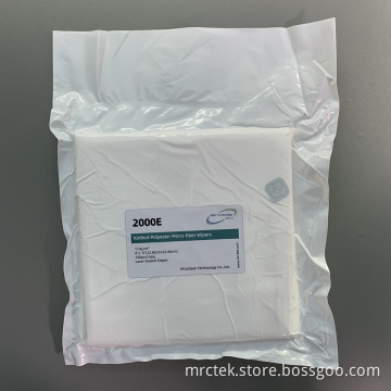 2000E Laser Sealed Polyester Wipes For Sensitive Surfaces